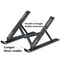 Portable Adjustable Aluminum Laptop Tablet Stand 5