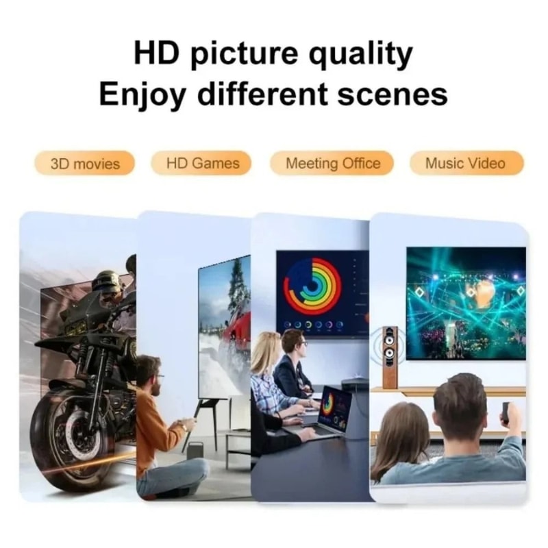 UltraHD 4K 30Hz HDMI Video Audio Adapter Cable 3