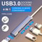 HighSpeed 4in1 USB 30 TypeC MultiPort Hub 0