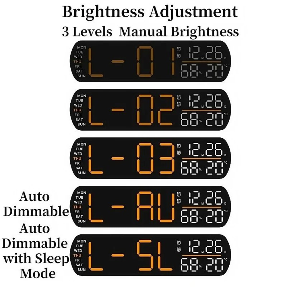 WideView Pro Digital Smart Clock The Ultimate AllinOne Desk Station 5