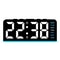 Modern WideView Digital LED Desktop Clock 7