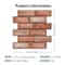 3D Realistic Brick Peel And Stick Wall Panels 10Piece Set 5