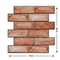 3D Realistic Brick Peel And Stick Wall Panels 10Piece Set 6