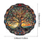 Vibrant StainedGlass Style Tree Of Life Acrylic Ornament 6