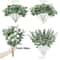 Premium Mixed Eucalyptus Greenery Stems Bulk Set 8