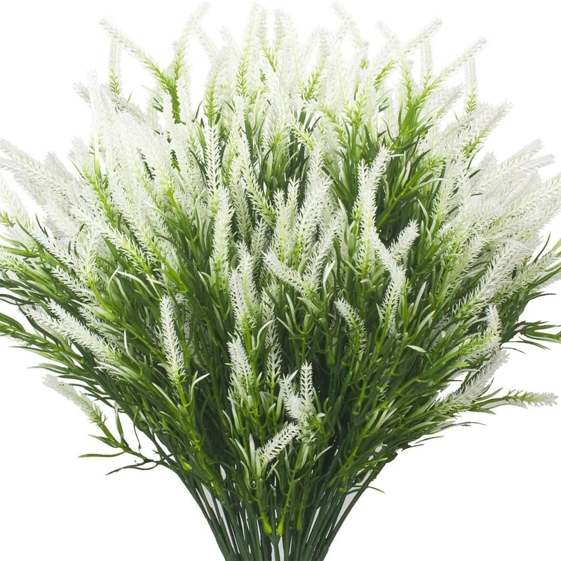 Artisan Frosted Eucalyptus Decorative Branch 9