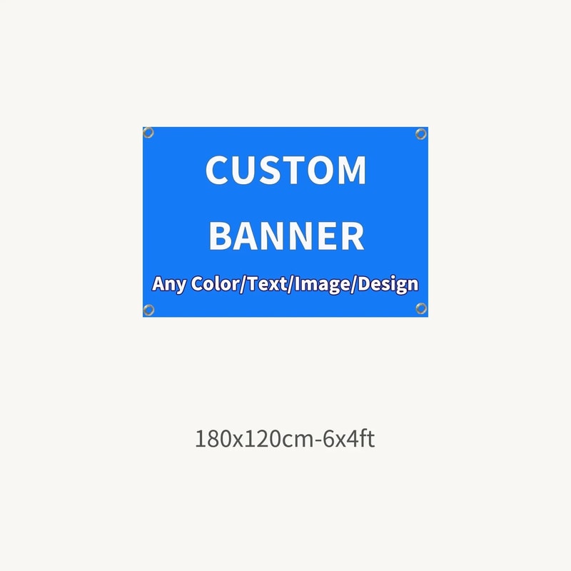 Personalized Custom Polyester Banner 10