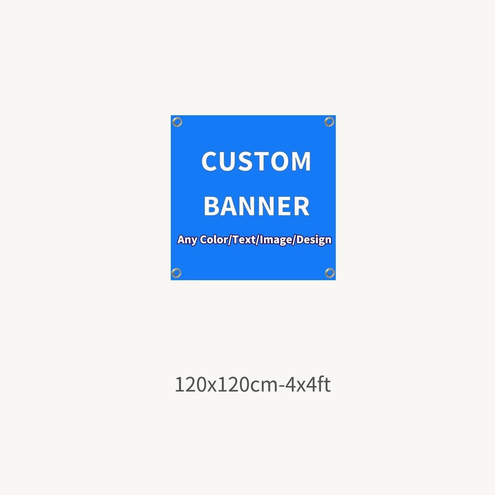 Personalized Custom Polyester Banner 8