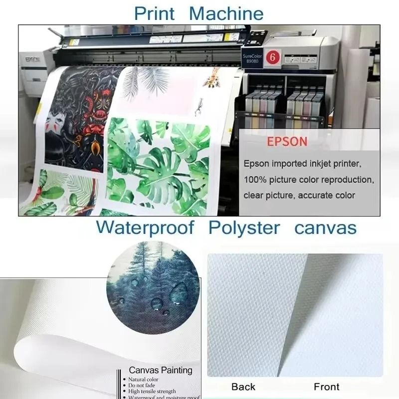 Custom Canvas Printing Personalized Photo Posters For Home Decor 4