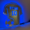 Custom Football Shirt LED Mirror Personalized Acrylic Wall Decor 6