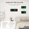 10 Inch Smart Mute LED Electronic Alarm Wall Clock With Thermometer 1