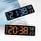 10 Inch Smart Mute LED Electronic Alarm Wall Clock With Thermometer 5