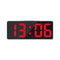 Modern Rainbow LED Mirror Digital Alarm Clock With Voice Control 14