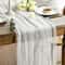 Gauze Table Runner Sheer Arch Wedding Table Setting 7