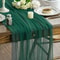 Gauze Table Runner Sheer Arch Wedding Table Setting 12