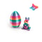 3D Printed Rabbit Eggs Ornament Artistic Easter Animal Figurine 10