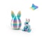 3D Printed Rabbit Eggs Ornament Artistic Easter Animal Figurine 22