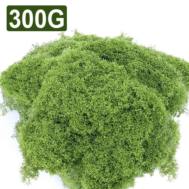 Artificial Eternal Life Moss Decorative Green Grass For DIY Crafts Potting 10