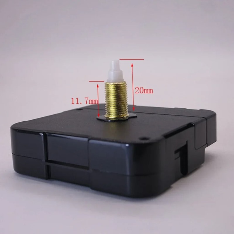 HighTorque DIY Quartz Wall Clock Movement Replacement Long Shaft Repair Kit 4