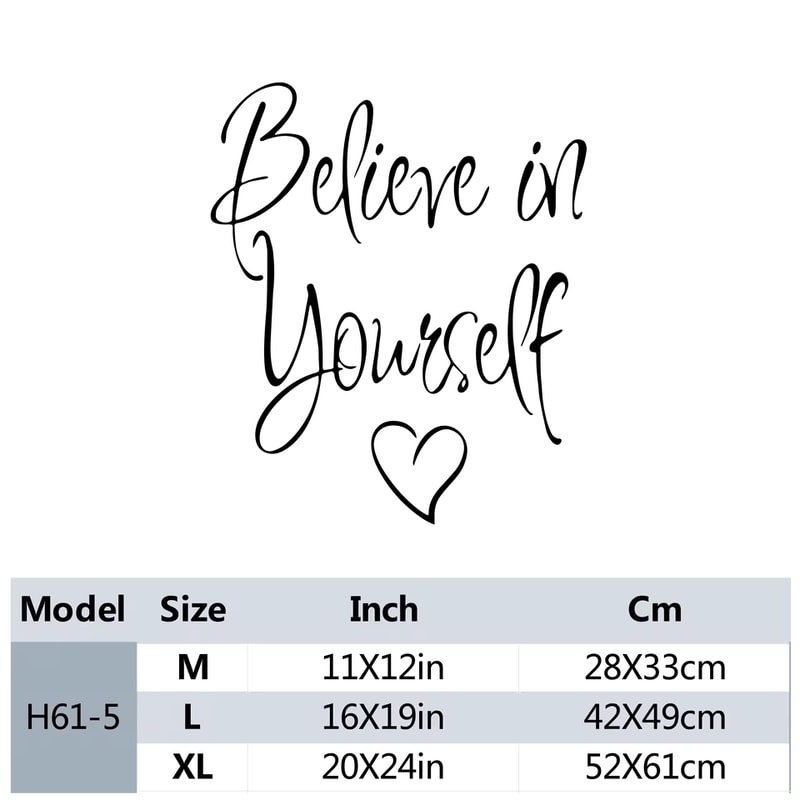 Inspirational Wall Decal Feather Butterfly Home Decor 11