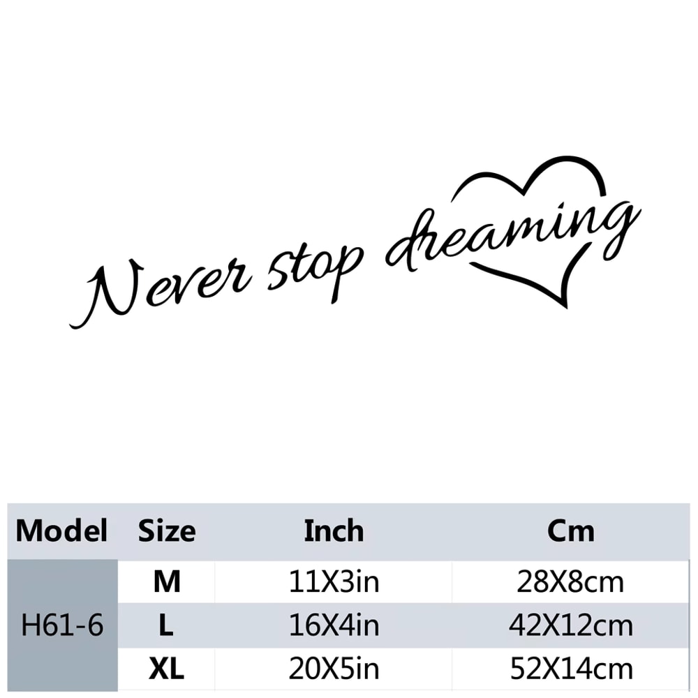 Inspirational Wall Decal Feather Butterfly Home Decor 12