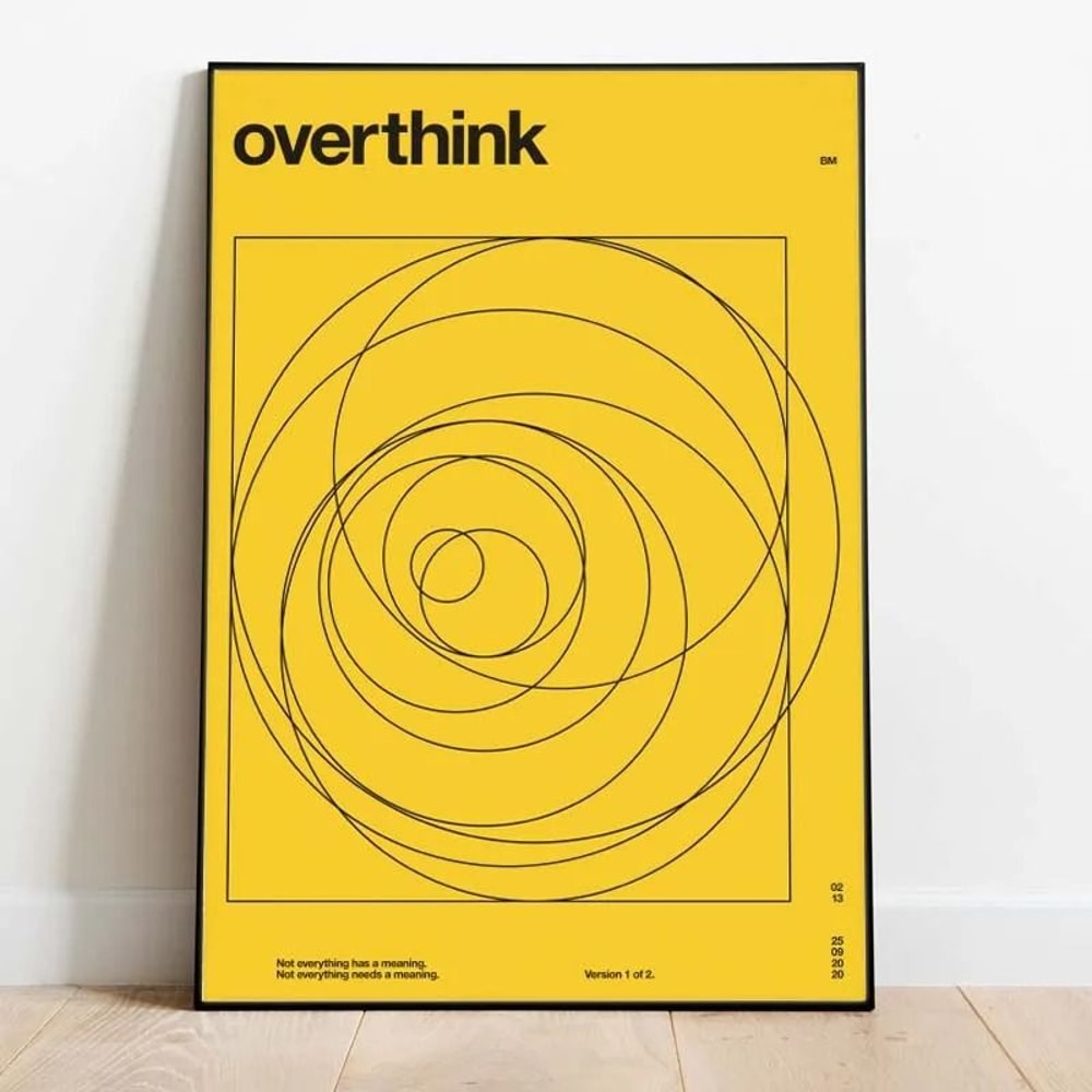 Modern Inspirational Quotes Poster Retro Typography Canvas Wall Art 16