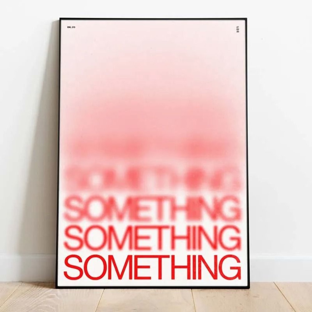 Modern Inspirational Quotes Poster Retro Typography Canvas Wall Art 17