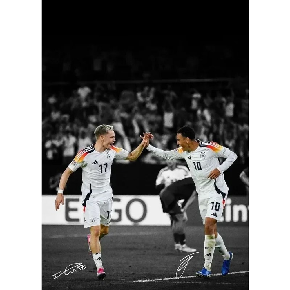 Modern Soccer Star Portrait Canvas Football Legend Wall Art For Home Decor 19