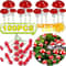 Bulk Mini Foam Mushroom Miniatures Red Spotted Fairy Garden Bonsai Decor 0