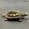Vintage Pure Copper Turtle Statue Brass Feng Shui Wealth Longevity Ornament 9