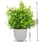 Modern Mini Artificial Potted Flower Desktop Bonsai False Plant Ornament 11