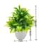 Modern Mini Artificial Potted Flower Desktop Bonsai False Plant Ornament 5