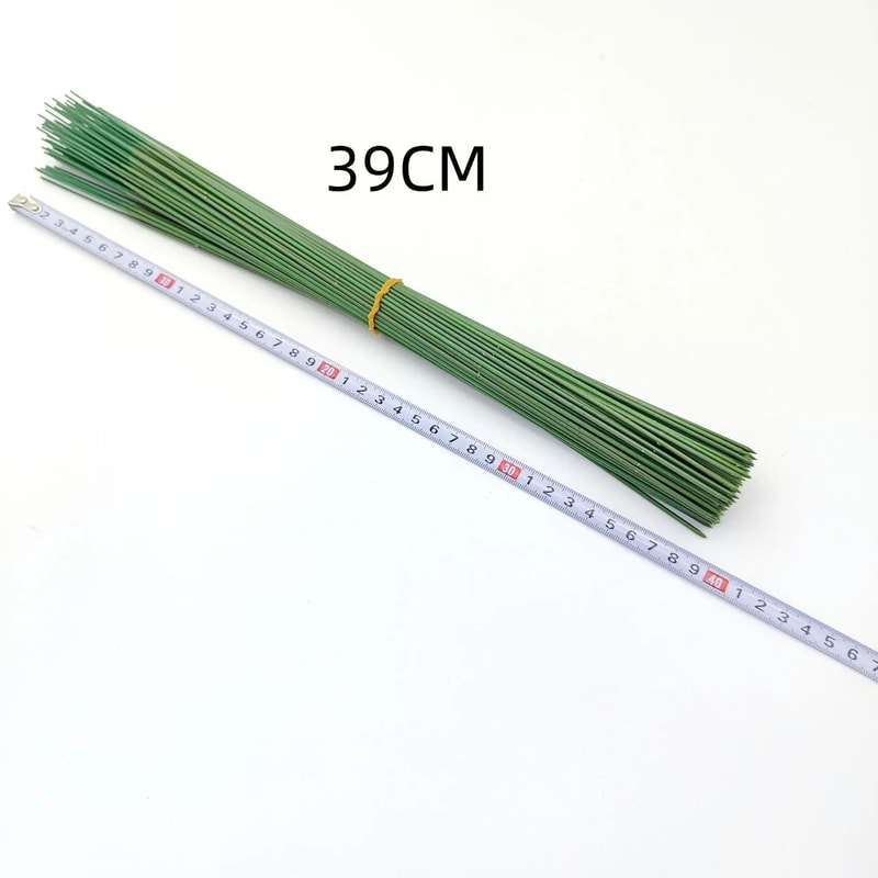 100 PCS Professional Artificial Flower Stems Flexible Floral Support Rods For DIY Crafts 11