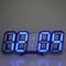 Modern 3D LED Digital Alarm Clock Smart Wall Desktop TimeDateTemp Display 6