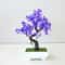 Zen Garden Mini Artificial Bonsai Faux Potted Small Tree Decoration 3