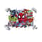 Spiderman Mini Superhero Wall Decal MarvelInspired Kids Room Mural 10