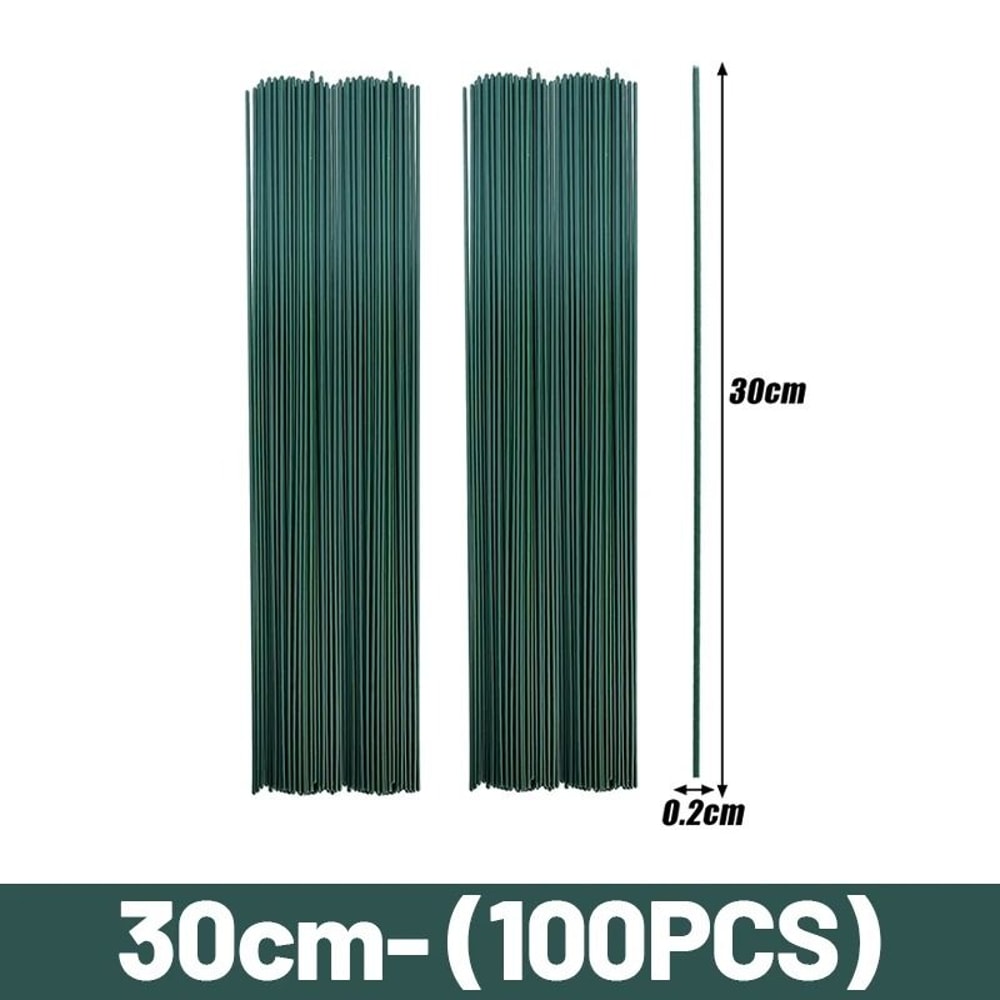 Artificial Flower Stems Bendable Iron Wire Rods For DIY Floral Design 8