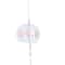 Japanese Sakura Glass Wind Chimes HandPainted Cherry Blossom Hanging Craft 4