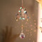 Crystal Butterfly Suncatcher Wind Chime Hanging Prism Window Pendant 15