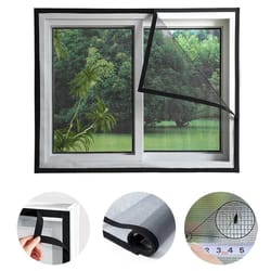 diy self-adhesive window screen net | custom size mosquito & insect-proof mesh
