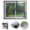 DIY SelfAdhesive Window Screen Net Custom Size Mosquito InsectProof Mesh 0