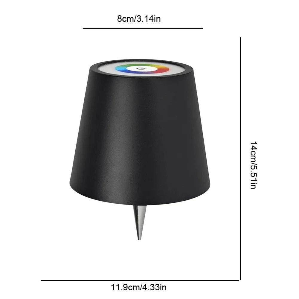 Wireless LED Wine Bottle Lamp TouchControl Portable Table Light For Home Bars 3