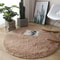 UltraSoft Plush Round Carpet Fluffy White Room Play Mat NonSlip Bedside Rug 8