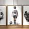 Personalized Football Player Poster Custom Sports Wall Art For Boys Men 0