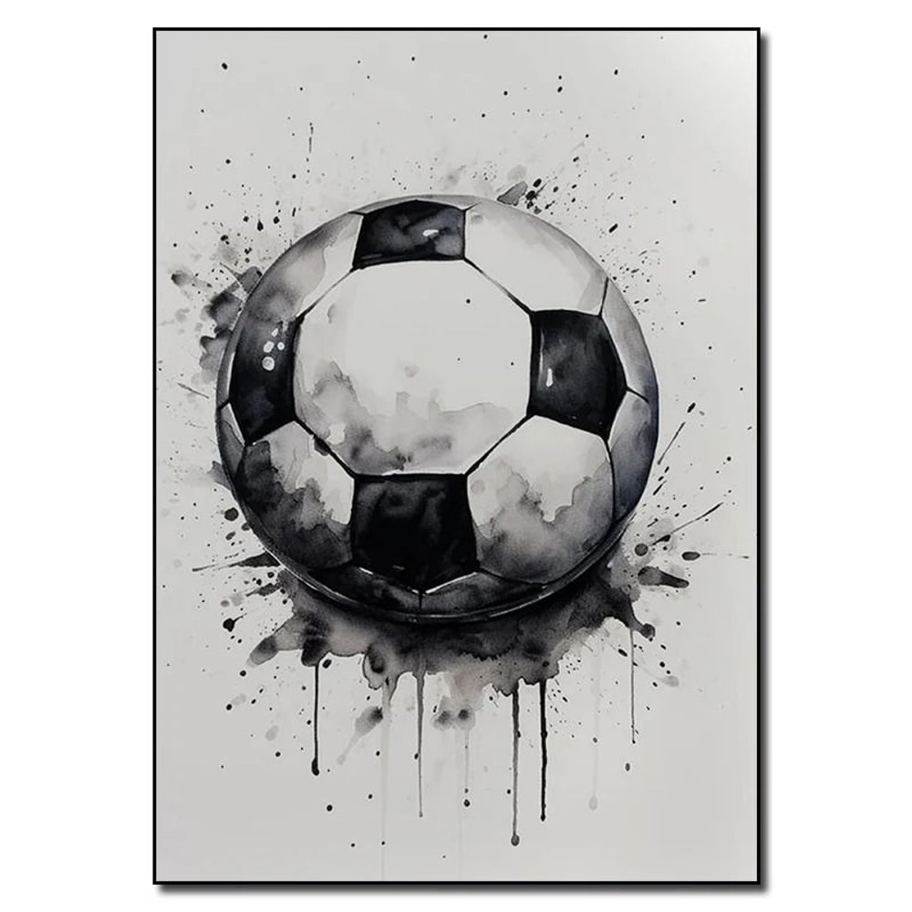 Personalized Football Player Poster Custom Sports Wall Art For Boys Men 6