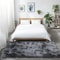 Shaggy Gray Area Rug UltraSoft Long Pile Bedroom Living Room Carpet 12