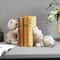 Cream Style Bear Bookend Figurine Cute Nordic Sculpture For Living Room Bookcase 4