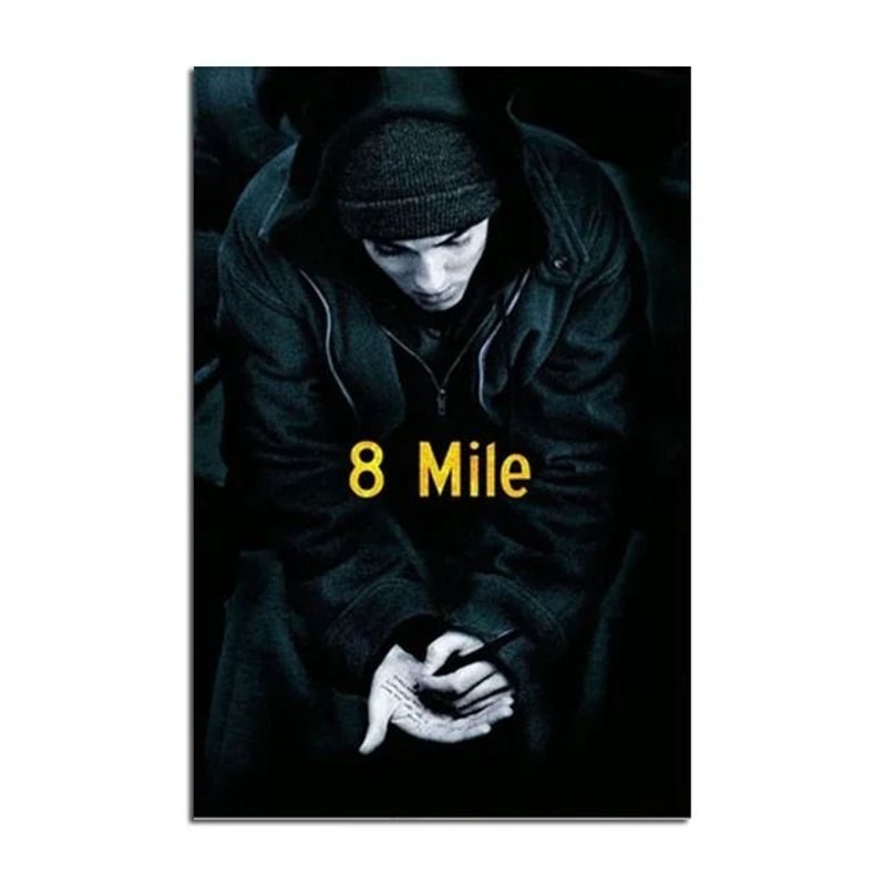 Eminem Super Rapper Legend Poster Slim Shady Rap Icon Canvas Painting For Home Decor 15