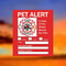 Pet Alert Emergency Window Decals Static Cling Save Our Pets Stickers 4Pack 12