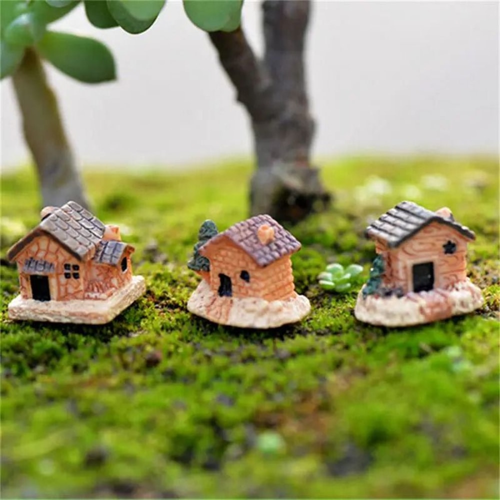 Mini Cute Animal Figurines 1 12 Scale Fairy Garden Miniatures Bonsai Crafts 9
